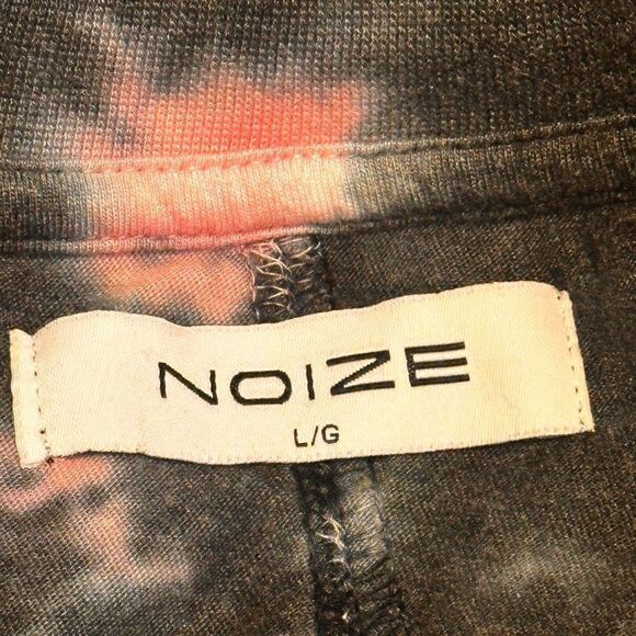 Noize Pink and Gray LIA Cropped Recycled Top Size Large 📦 - Picture 6 of 11
